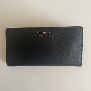 Kate Spade Black/Gold Wallet